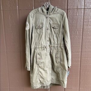 Lucky Brand Hooded Women's Cargo Jacket